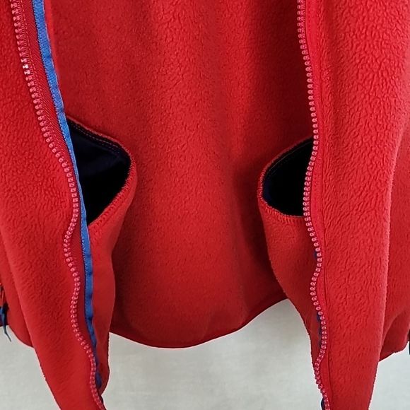 Patagonia Fleece Vest Embroidered logo Vintage Size XL - Picture 9 of 10